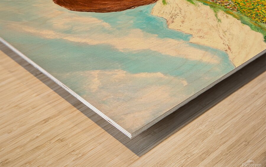 La FLeur Wood print