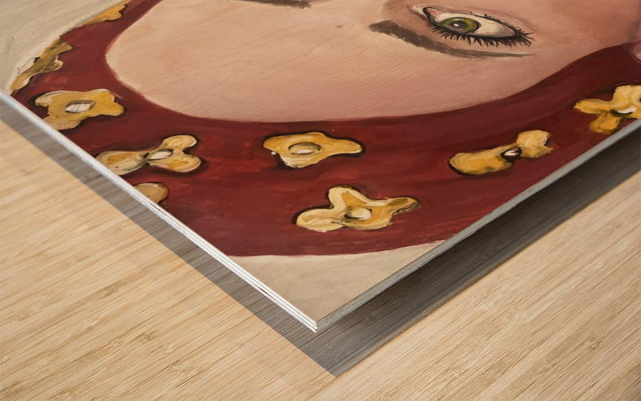Contrariee Wood print