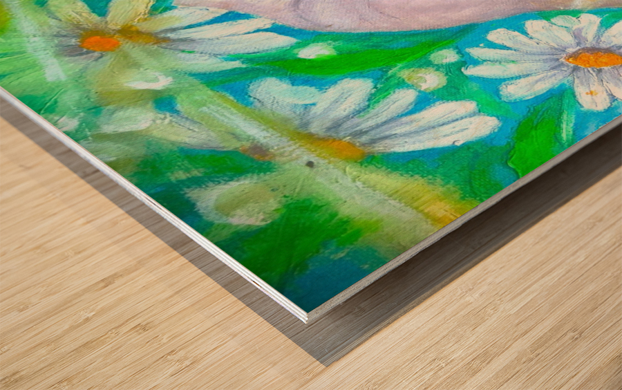 Le printemps Wood print