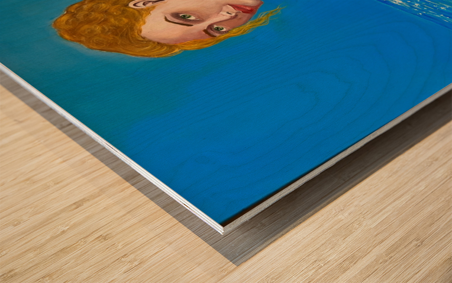 deconcertee Wood print