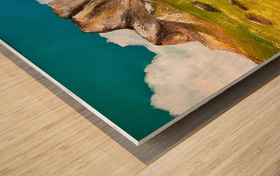 La Savanne Wood print