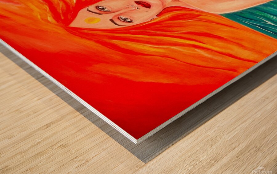 Transcendence Wood print