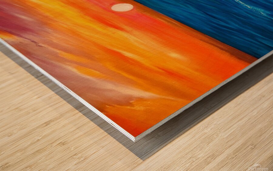 Coquillage Wood print