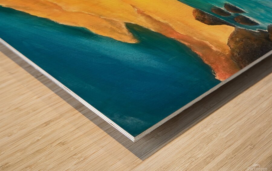 Un Univers parallele Wood print