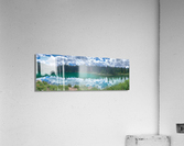 Upside Down World Wide Acrylic Print