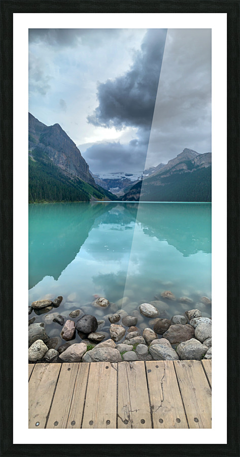 Looking Out Picture Frame print
