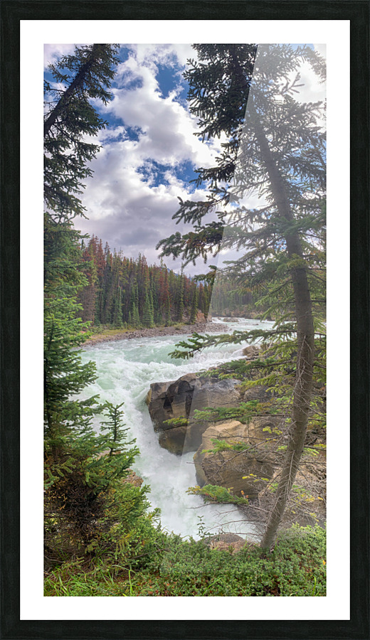 Inside a Bubble Picture Frame print
