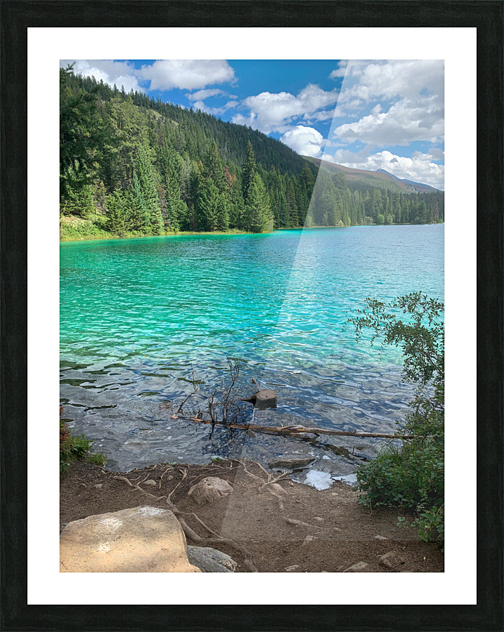 Lakeside Picture Frame print