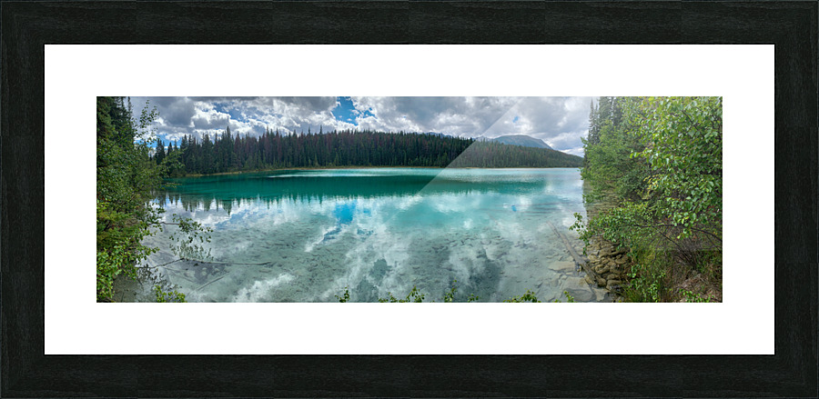 Upside Down World Picture Frame print