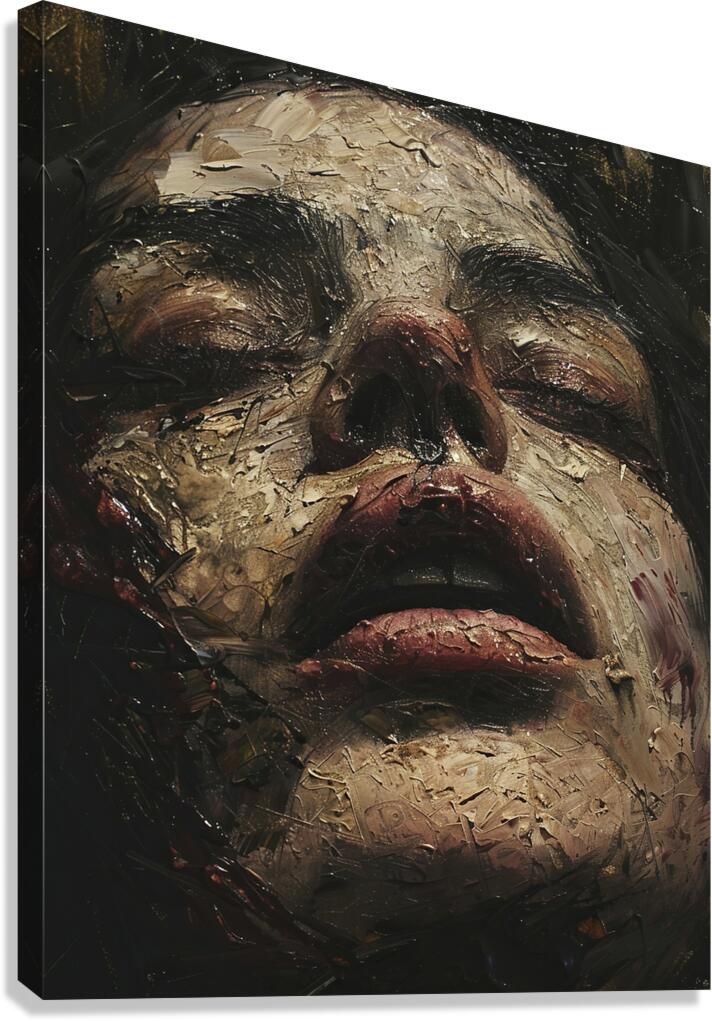 Haunted Emotions Canvas Print