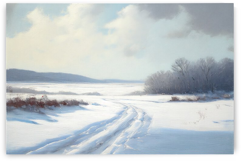Winter Wonderland on the Hudson by Dennis Kirby
