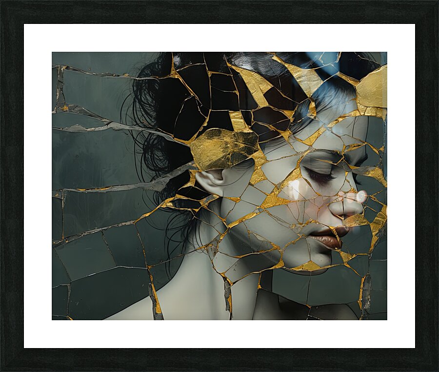 Fierce and Fragile Picture Frame print