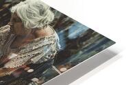 Hand Feeding HD Metal print