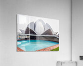  lotus temple India Acrylic Print