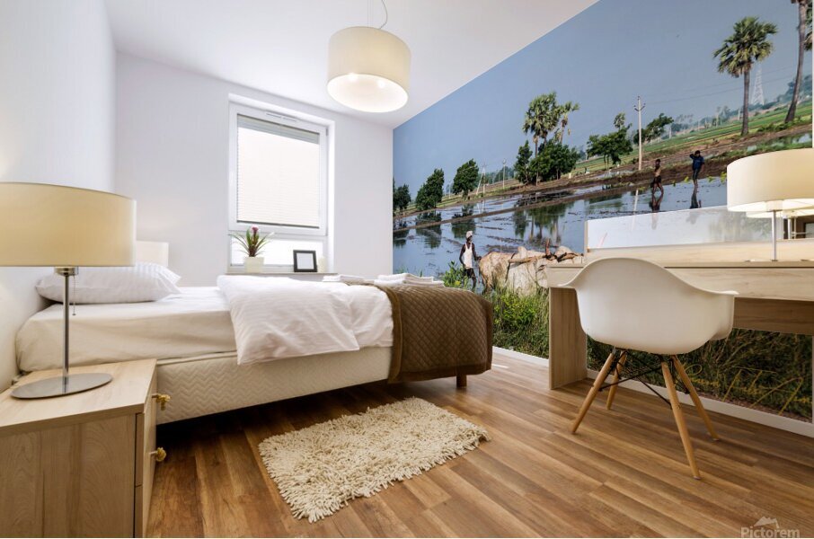 Farmer   Mural print