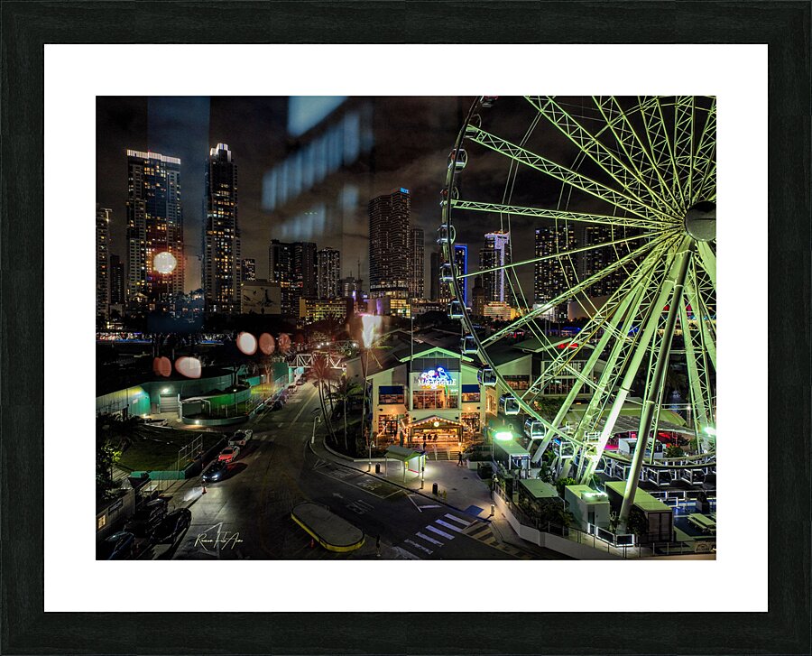 Brickell 3 Picture Frame print