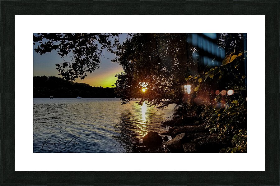 Potomac River Washington Picture Frame print