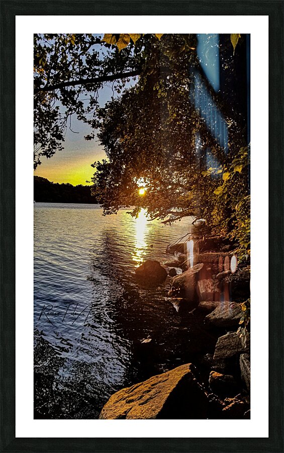 Potomac River Washington Picture Frame print