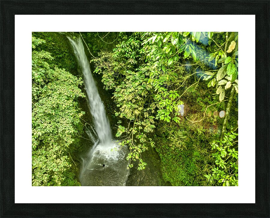Seririt Gigit waterfall  Indonesia Picture Frame print