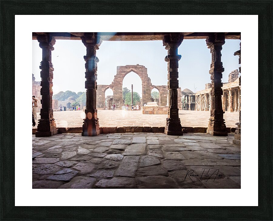 Indian  monument   Picture Frame print