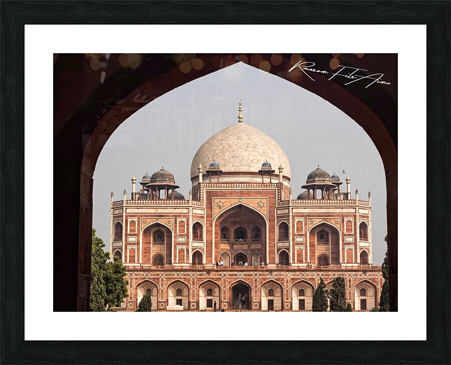 Indian Temple  Picture Frame print