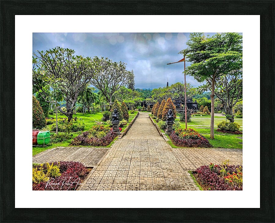 temple in Seririt  Picture Frame print