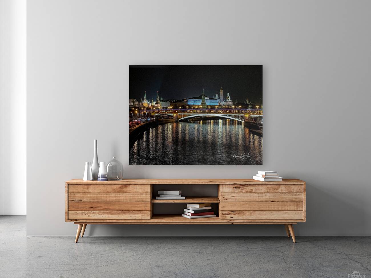 Bridge in Moscow Reproduction