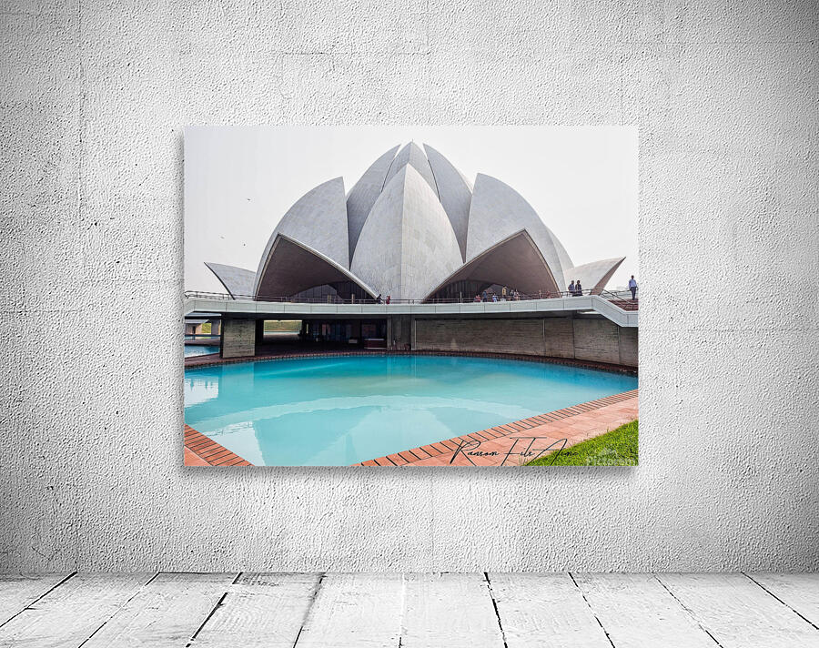  lotus temple India Wall Preview