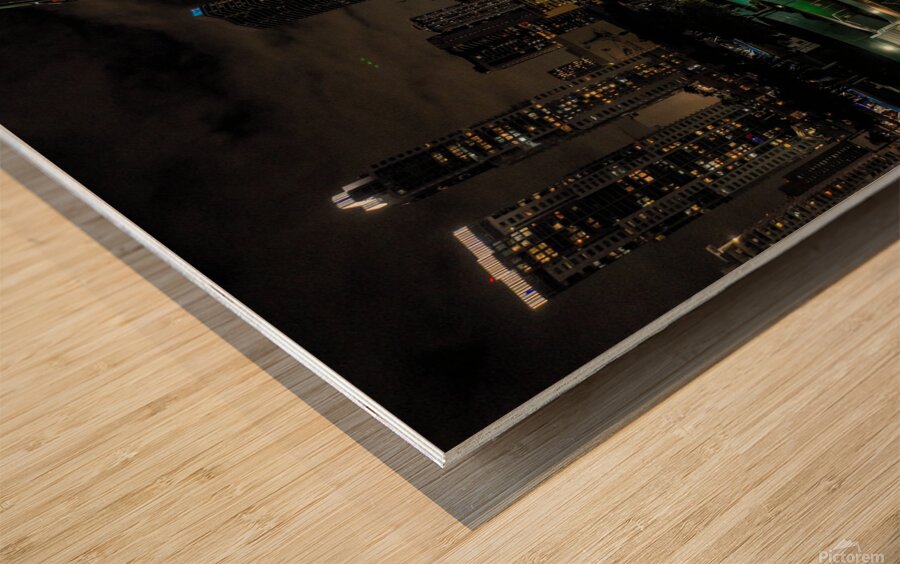 Brickell 3 Wood print