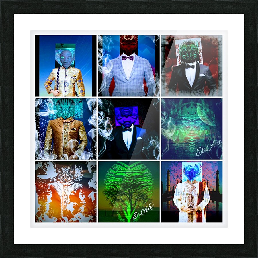 20181031_201911 COLLAGE~2 Picture Frame print