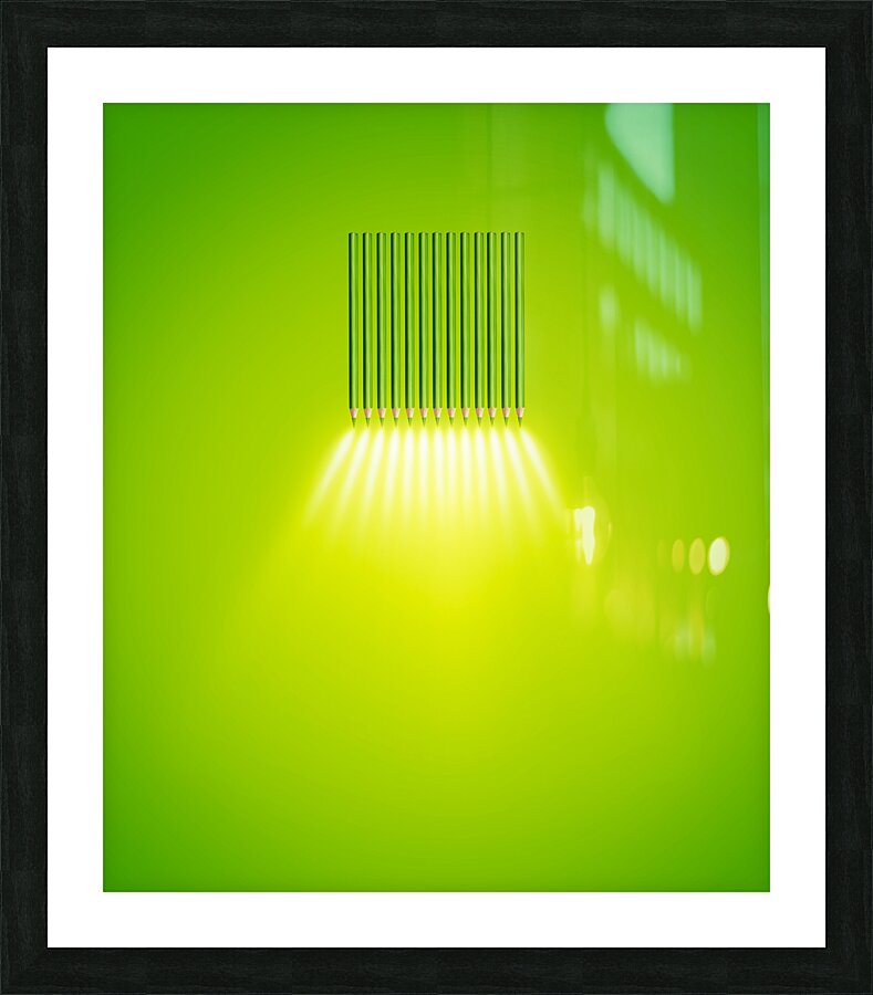 Illuminating Creativity Picture Frame print