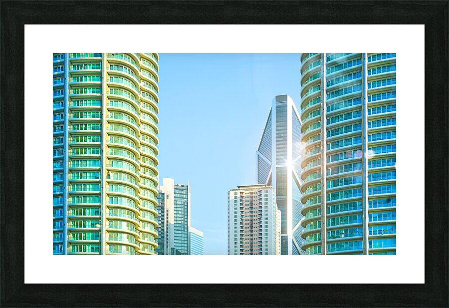 Urban Portrait Picture Frame print