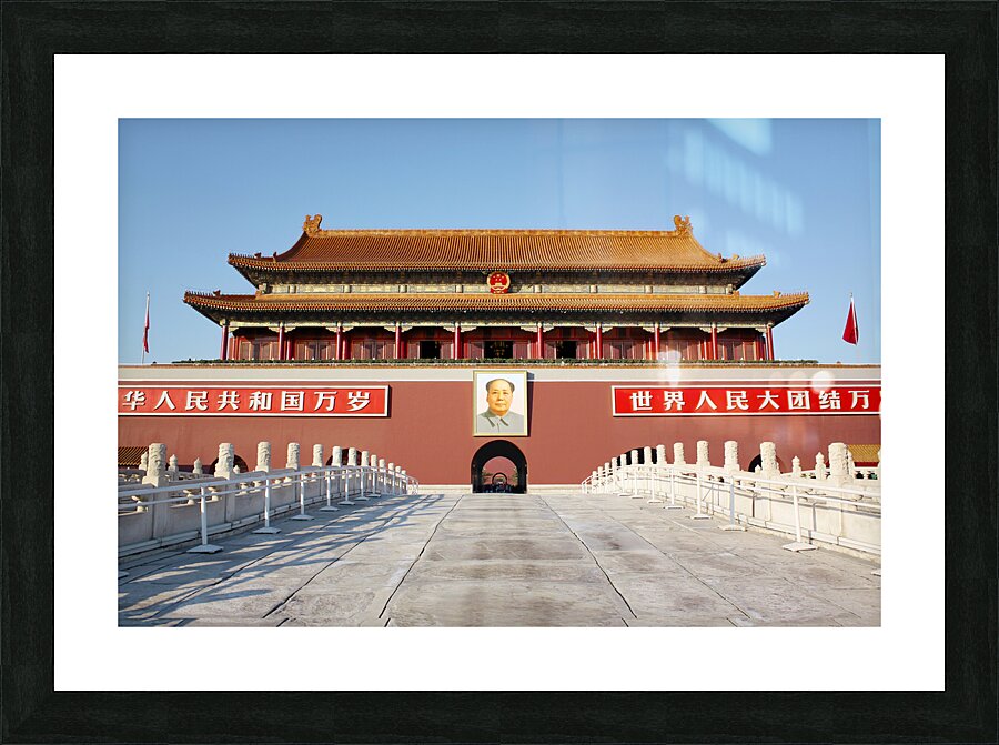 Tiananmen Picture Frame print