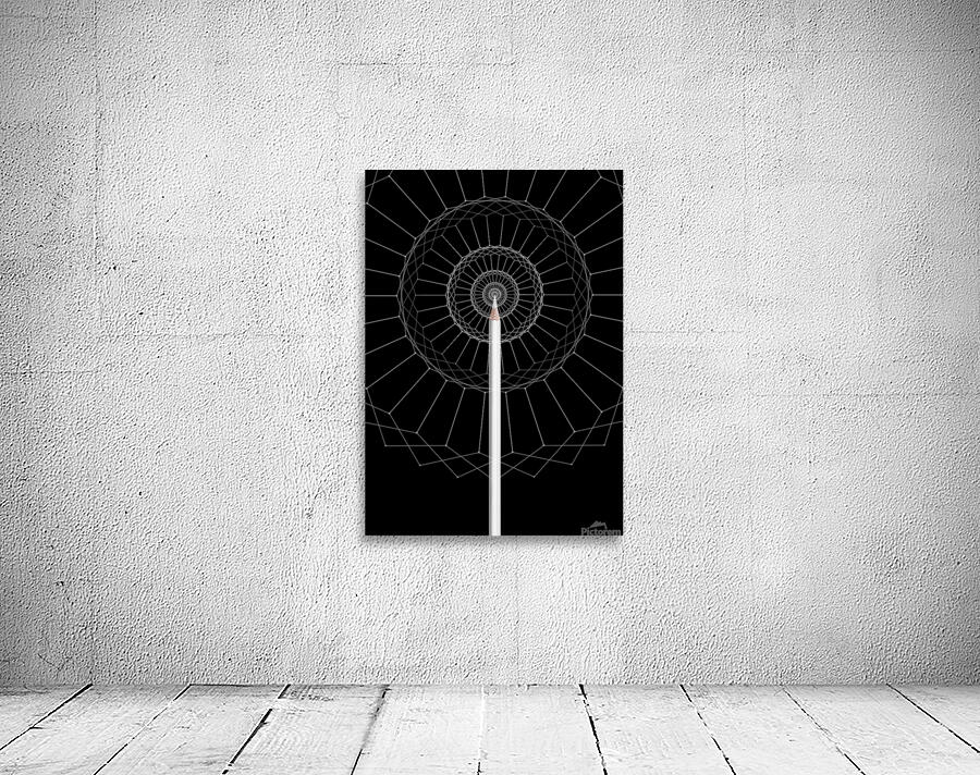 Geometric Precision Wall Preview