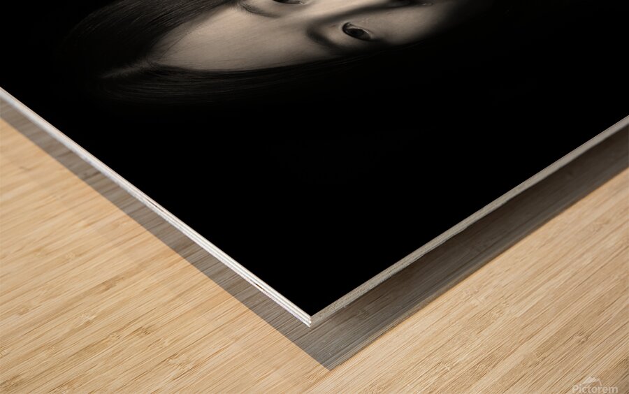 Silent Tear Wood print