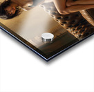 Brown Leather Couch  Acrylic print