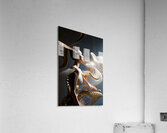  Futuristic Gown  Acrylic Print