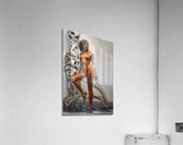 Orange Bodysuit   Acrylic Print