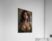 Ruffled Neckline  Acrylic Print