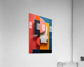 A Sculptural Profile  Acrylic Print