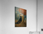 Human and Wood  Acrylic Print