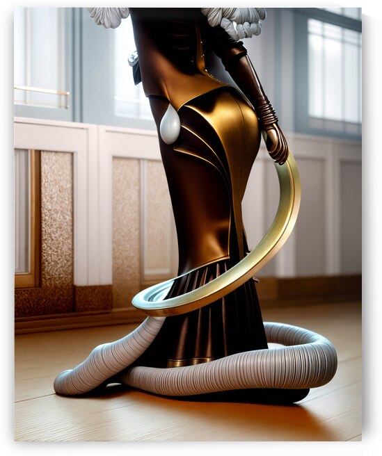  Futuristic Figure  by Aniima Illussiya