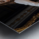 Peach Colored Gown  Metal print