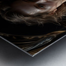 Smooth Contours  Metal print