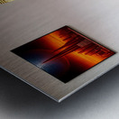  Golden Statue  Metal print