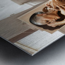 Embrace of Art  Metal print