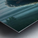 Shadowy Cave  Metal print