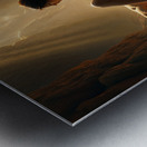 Isolation and Contemplation  Metal print