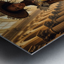 Courage and Destiny  Metal print