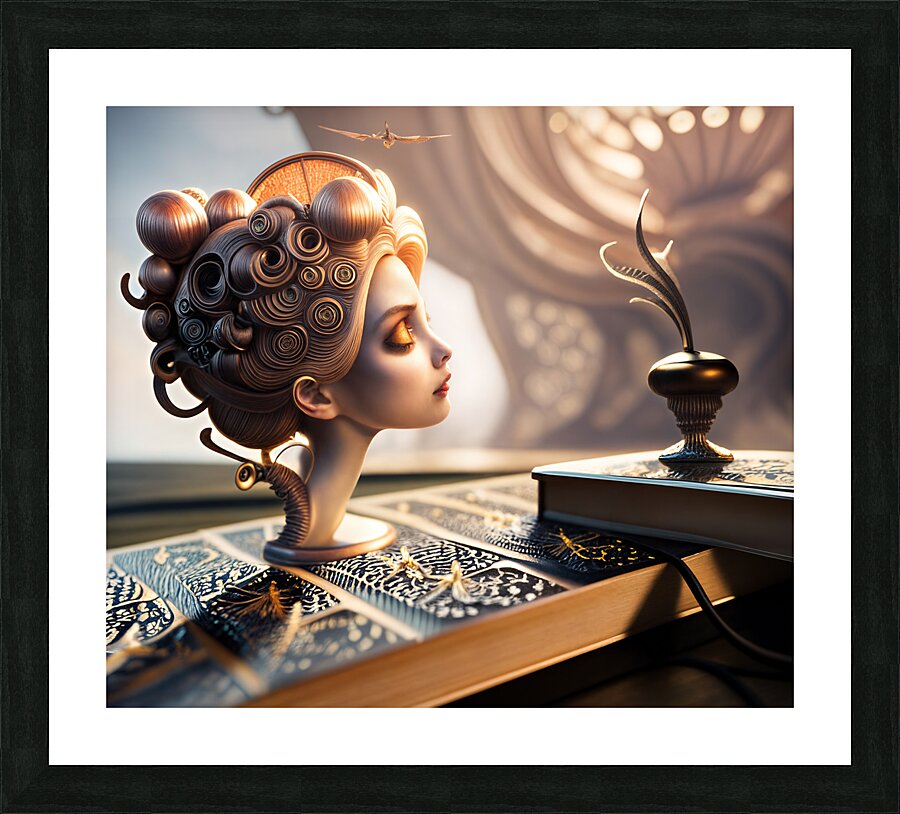  Parallel Realms  Picture Frame print